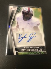 2022 Sage #A-KG Kaylon Geiger Jr Auto Texas Tech Red Raiders IT1394