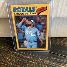 2026 Topps Heritage Carlos Estevez Gold Border Sp Kansas City Royals #314
