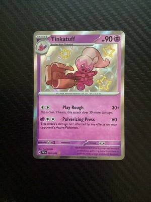 Tinkatuff 166/091 Reverse Holo Pokmon Card  Twilight Masquerade  NM |  eBay