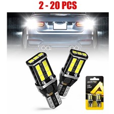 921 T15 W16W 2-20X Bright White Canbus Super LED Bulb For Backup Reverse Light