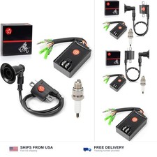 CDI Box Ignition Coil Spark Plug For Polaris Sportsman 90 Predator 90 2003-2006