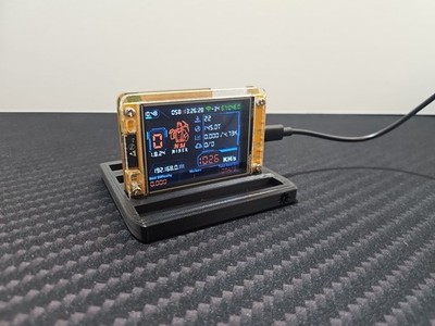4-Slot Bitcoin Lottery Miner Stand! | Space Saving| Fits NM Miner Nerd Miner V2
