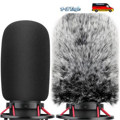 Hyperx Quadcast S Pop-Filter Windschutz Kombi 2 Stück
