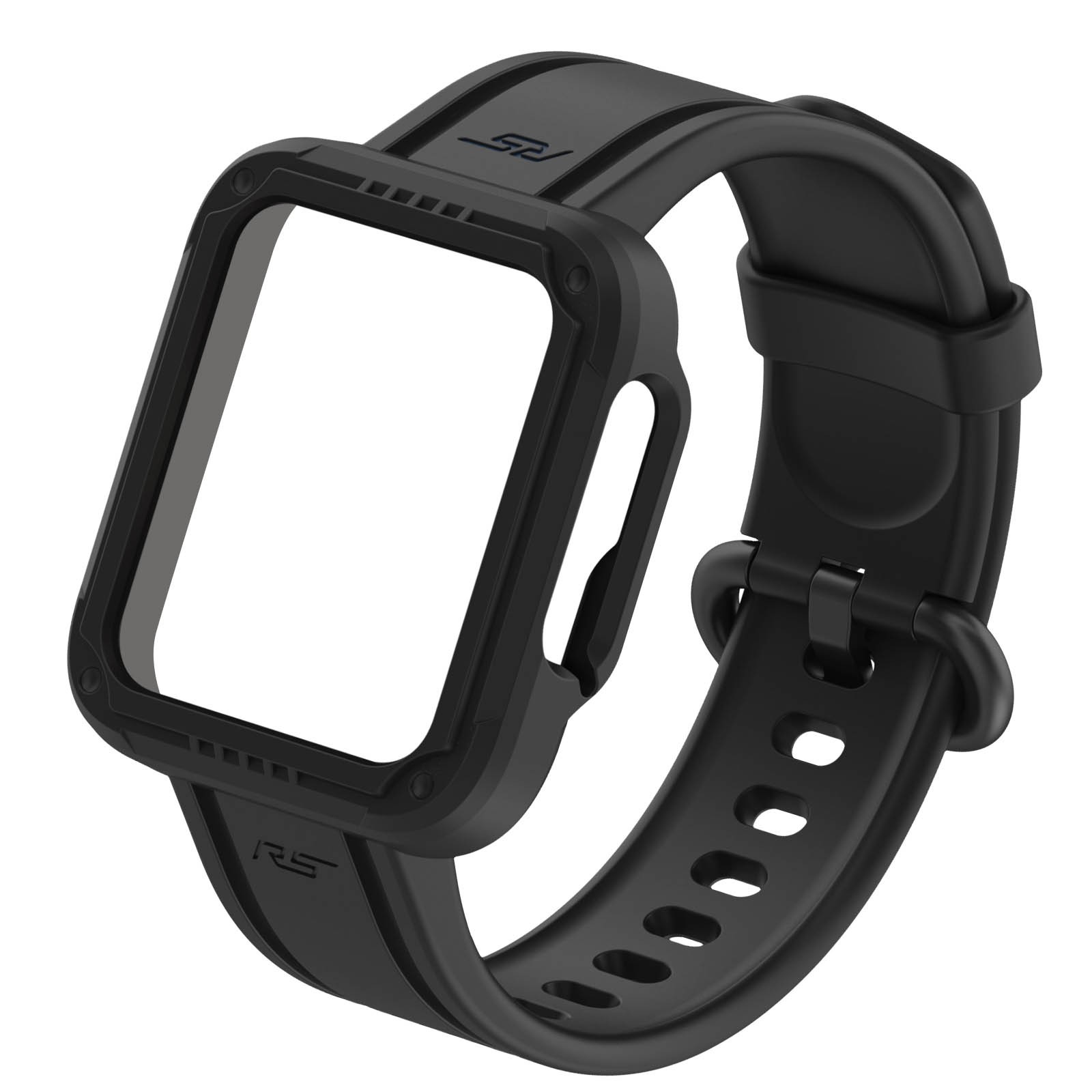 Bracelet Redmi Watch 2 Lite Silicone Souple Anti-Irritation Noir