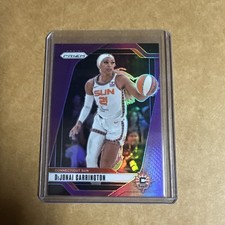 2024 Panini Prizm WNBA - DiJonai Carrington #118 Purple Prizm /149