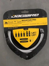 Jagwire Mountain Pro Brake Cable Kit For Mountain Bike Silver