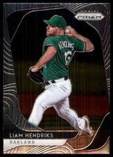 Liam Hendriks 2020 Panini Prizm #65 Athletics MLB READ FREE SHIP AutographDen