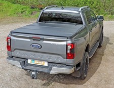 New Style Tri Fold Hard Tonneau Cover Non Drill suitable for Ford Ranger (2023-)
