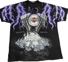 Vintage Harley Davidson Thunder & Lightning A...