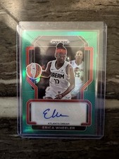 2022 Panini Prizm WNBA - Signatures Erica Wheeler #SG-EWL Green Prizm (AU)