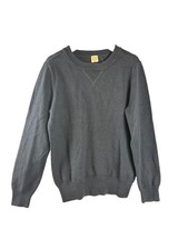 NWOT Crewcuts Sweater Boys 6/7 Navy Cashmere Cotton Blend Pullover Crew Neck