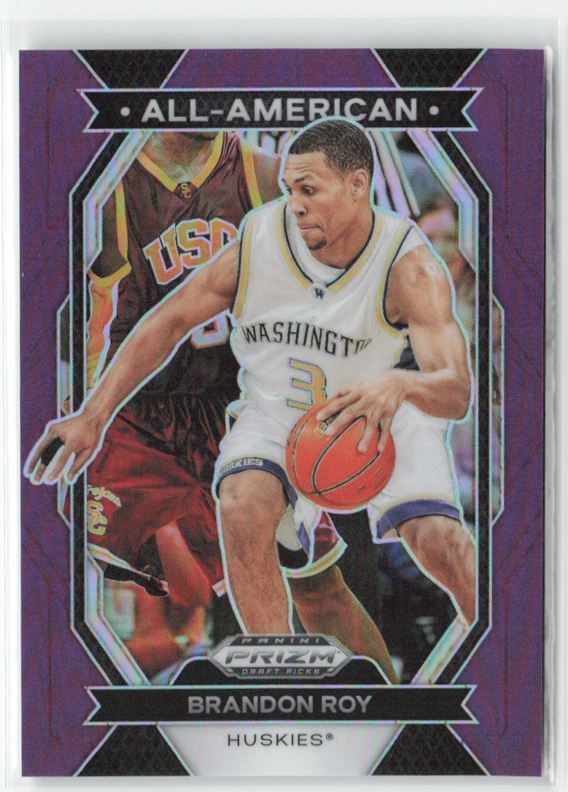 Brandon Roy 2024 Panini Prizm Draft Picks All-American Purple #/75 #4 Washington