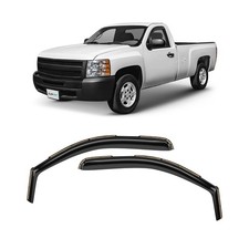 CLIM ART in-Channel Incredibly Durable Rain Guards Compatible with Silverado/...