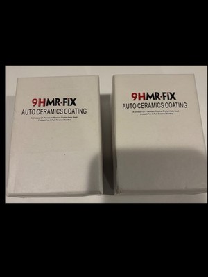 9H MR-FiX Super Auto Hydrophobic Ceramics Glass Coating Lot of 2
