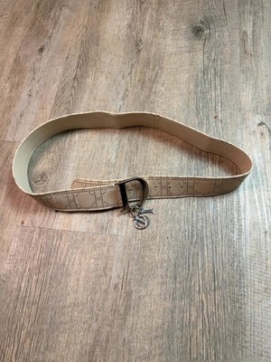 Christian dior Leather Metall charm belt Gürtel