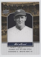 2008 Upper Deck Yankee Stadium Legacy Bob Meusel #YSL113 0l2