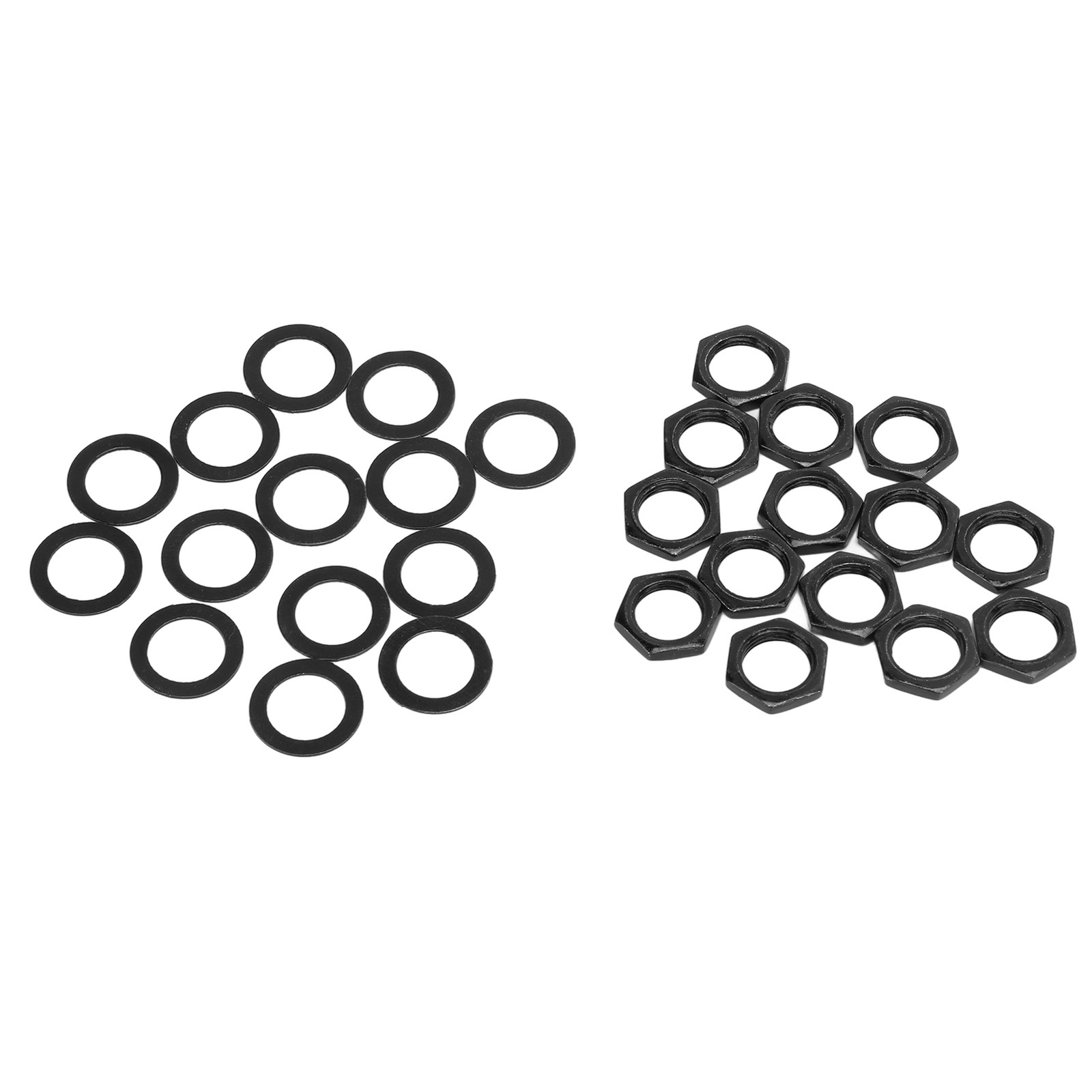 Electric Guitar Bass Jack M9 Nut Washer Instrument Socket Connector Fasteners.
