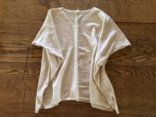 Nui Organics Lin Tunic Knit Sweater 8Y Cotton Washed Unworn Fragrance Free Home
