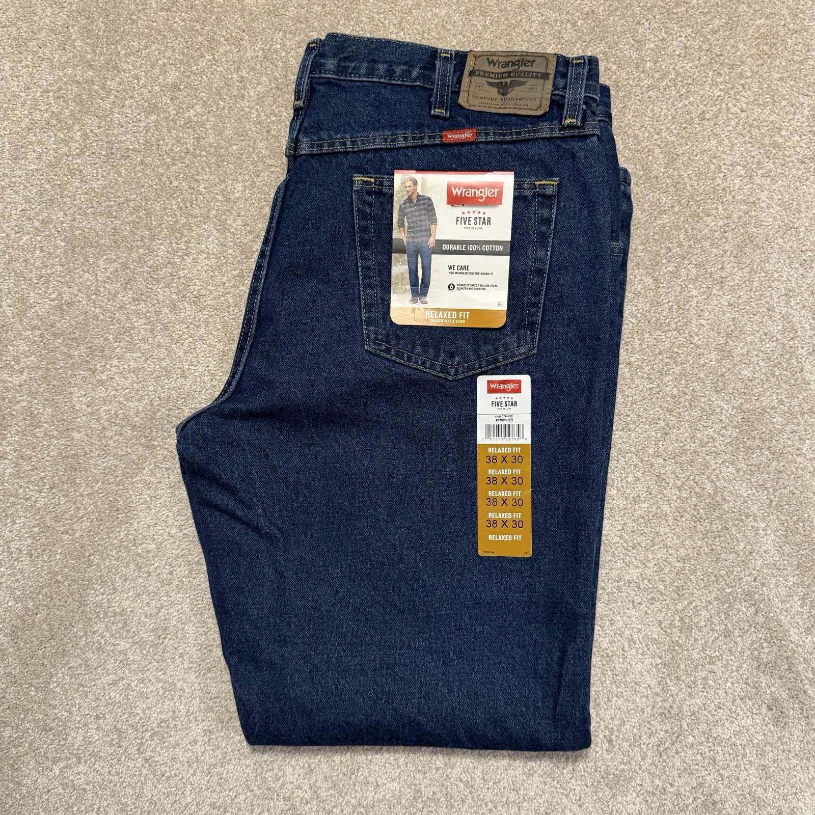 's 38x30 Medium Wash Denim
