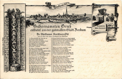 CPA AK BECKUM SZENEN DEUTSCHLAND (1436026)