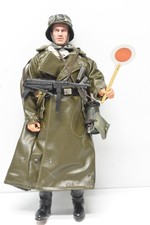 WWII DID 1/6 Action Figure Karl Stroop German Military Police Rider Incomplete