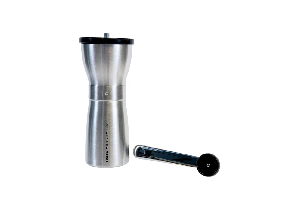 Hario Mini Slim Pro Manual Coffee Grinder Stainless Steel Travel Friendly - Image 2 of 4