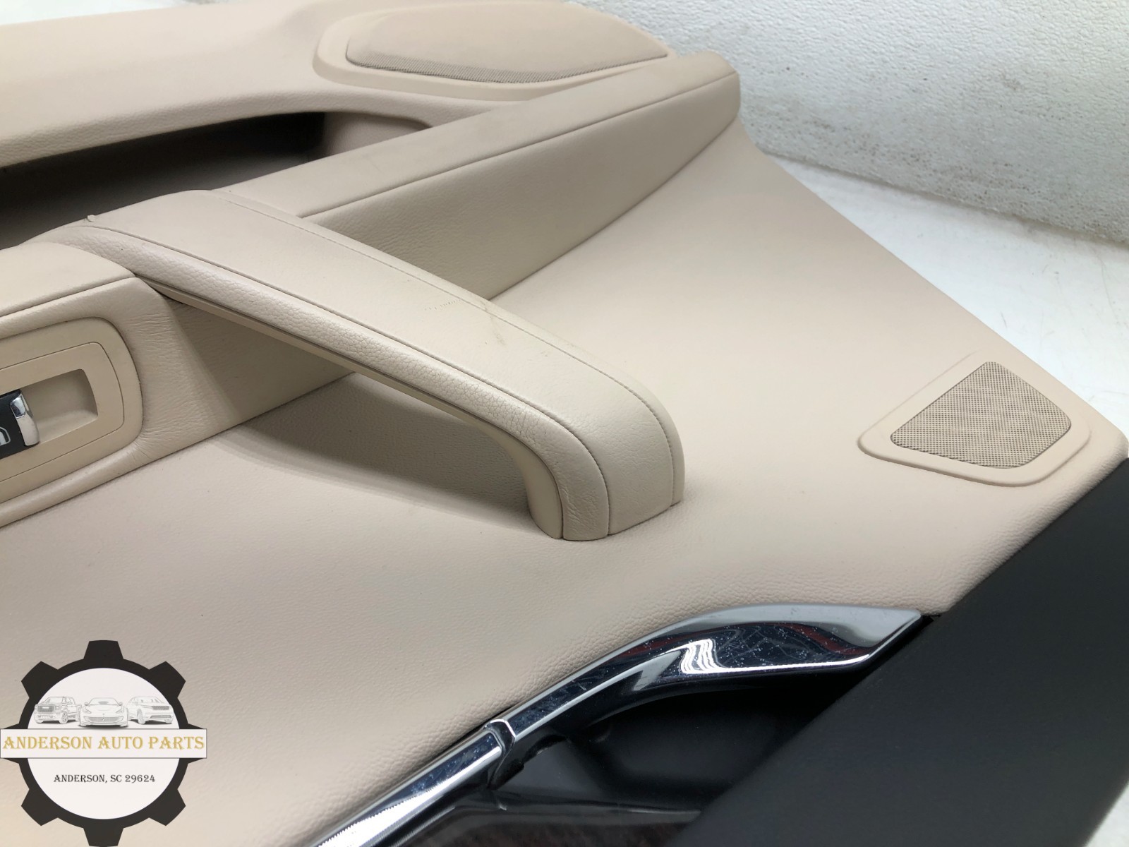 2014-2020 MASERATI QUATTROPORTE RIGHT PASS REAR INTERIOR DOOR PANEL OEM #NOTE