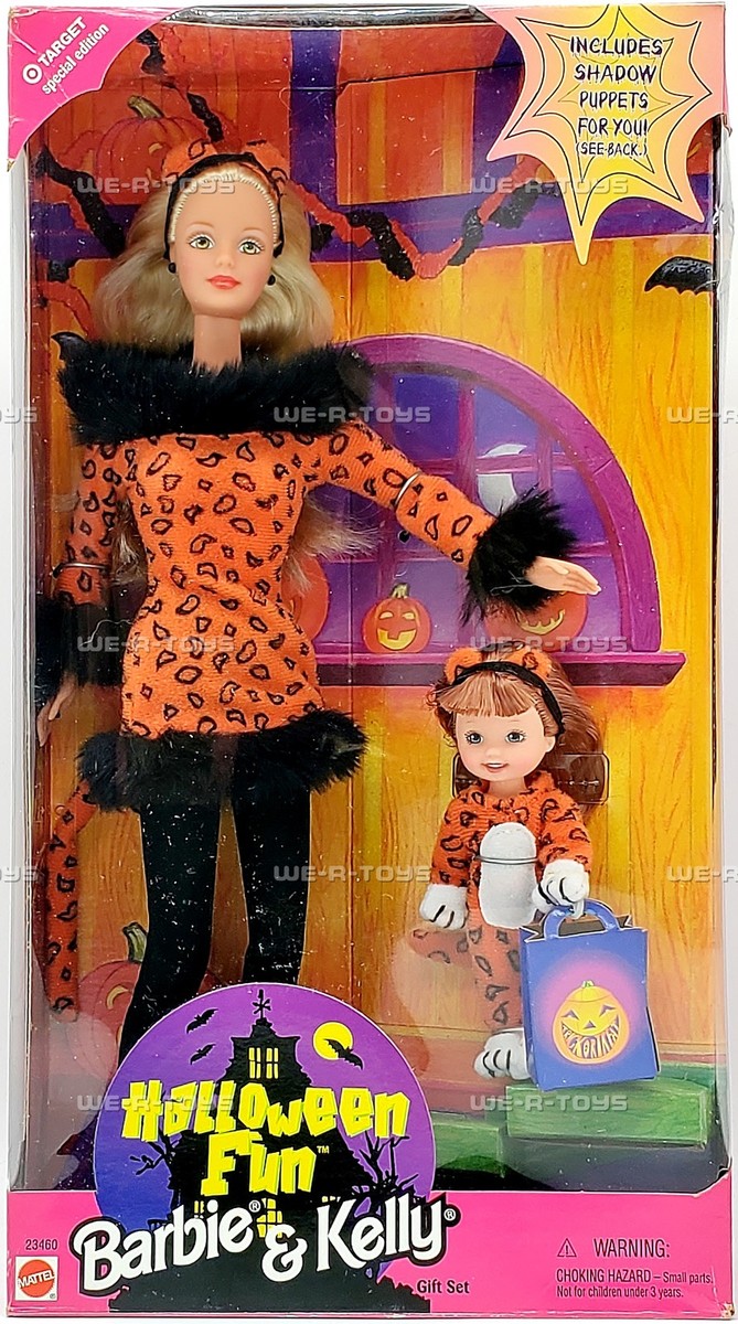 Target Special Edition Halloween Fun Barbie and Kelly Doll