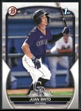 2023 Bowman #BP-77 Juan Brito Prospects