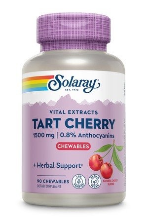 Solaray Tart Cherry 90 Жевательные