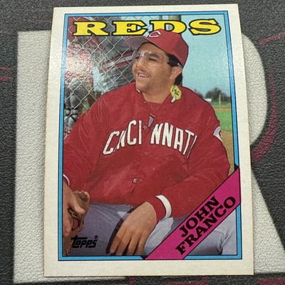   Error Card 1988 Topps John Franco #730 Cincinnati Reds Only One