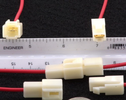 8X-KFZ 1-Draht Wasserdicht Kabel Stecker Spleiß Kit 18AWG für 12V DC-Audio - Bild 2 von 3