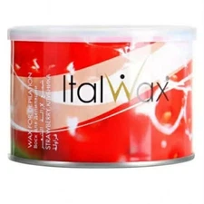Italwax Strawberry Warm Wax 13.5oz 400ml For Hair Removal