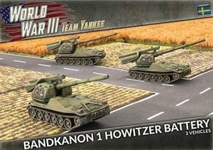 World War III Team Yankee: Swedish Bandkanon 1 Howitzer Battery Sealed