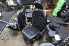 2018-2023 Jeep Wrangler Rubicon Oem Front Left Driver Seat Black Red Leather 2018-2023 Jeep Wrangler Rubicon Oem Front Left Driver Seat Black Red Leather