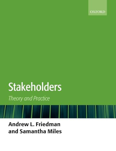 Stakeholders: Theory and Practice by Friedman, Andrew L. Paperback Book The - Picture 1 of 2