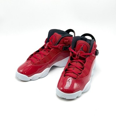 NEW* Youth Big Kids NIKE AIR Jordan 6 Rings J (GS) GYM RED (323419