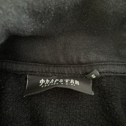Trapstar Hoodie Men’s Small Black Camouflage Camo Spell Out See Pictures - Picture 4 of 13