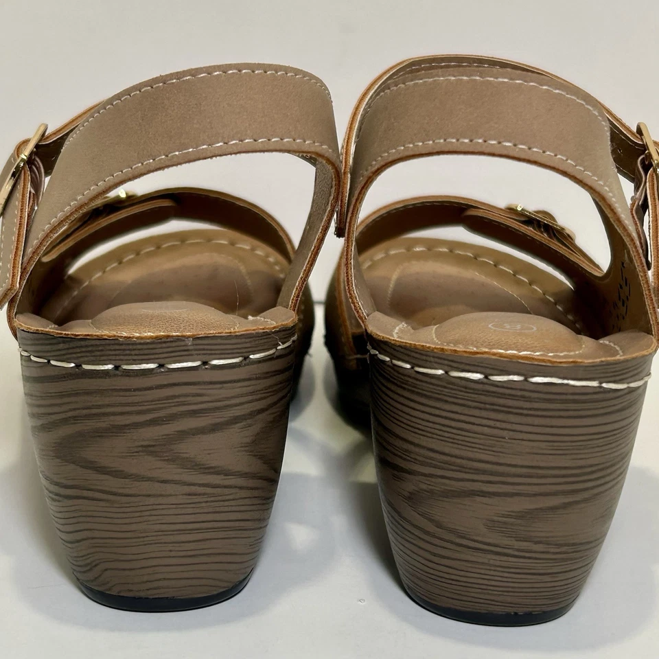 PATRIZIA Wedge Shantay Spring Step Sandals Womens Sz. 8 Comfort #18856-2209 NEW - Image 4 of 4