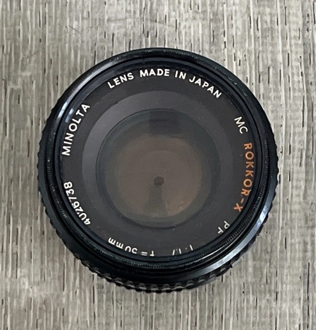 超美品 ミノルタ X-70 名玉 MC ROKKOR 50/1.7 Minolta MC 50mm 1.7 Rokkor - Review - Lens QA Works