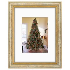 Golden State Art,9x12 Ornate Picture Frame for 6x8 Photo 9x12, Vintage Gold