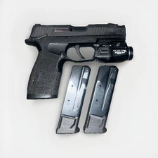 SIG P365 10 Round to X Macro Magazine Adapter/Conversion Base Plate Pad Mag