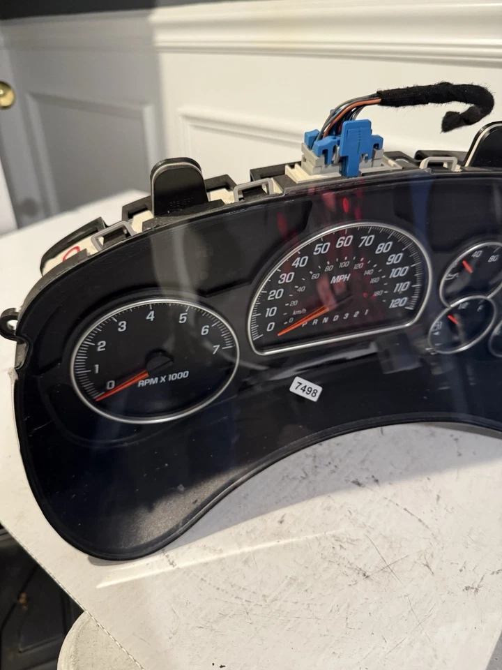 2002-09 GMC Envoy Chevy Trailblazer Instrument Cluster 15945374 MILES 219,297 - Изображение 3 из 4