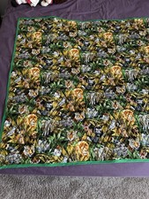 Baby Quilt Throw Cover Blanket Jungle