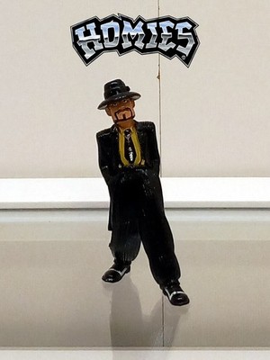 Homies Figur ''Chuco'' - 1: 24 - 7 cm - Homie Rollerz - Diorama - Schwarz  Rarität