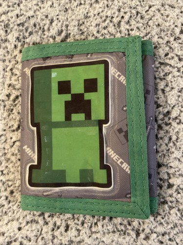 Minecraft Tri-fold Wallet Creeper