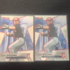 Topps Bowman's Best Travis Bazzana Guardians 2025 Refractor MLB Cards Lot of 2