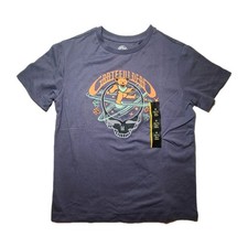 Grateful Dead Kids Gray T Shirt Size S 6-7 Years Deddy Bear New