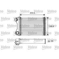 Valeo 812211 WäRmetauscher Innenraumheizung FüR Fiat Doblo Punto 188 223 119