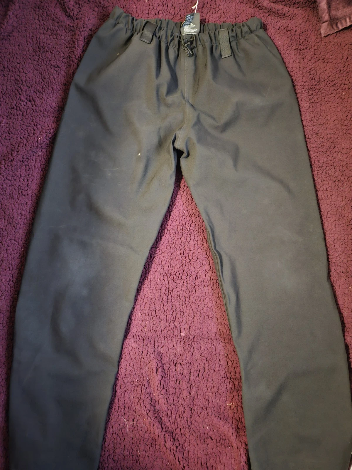 Womens Large Goretex Rain Pants Black